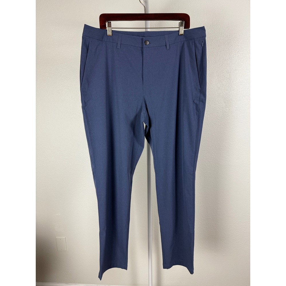 Lululemon ABC Classic-Fit Trouser Mens Size 38 32L WovenAir Blue LM5AXY S